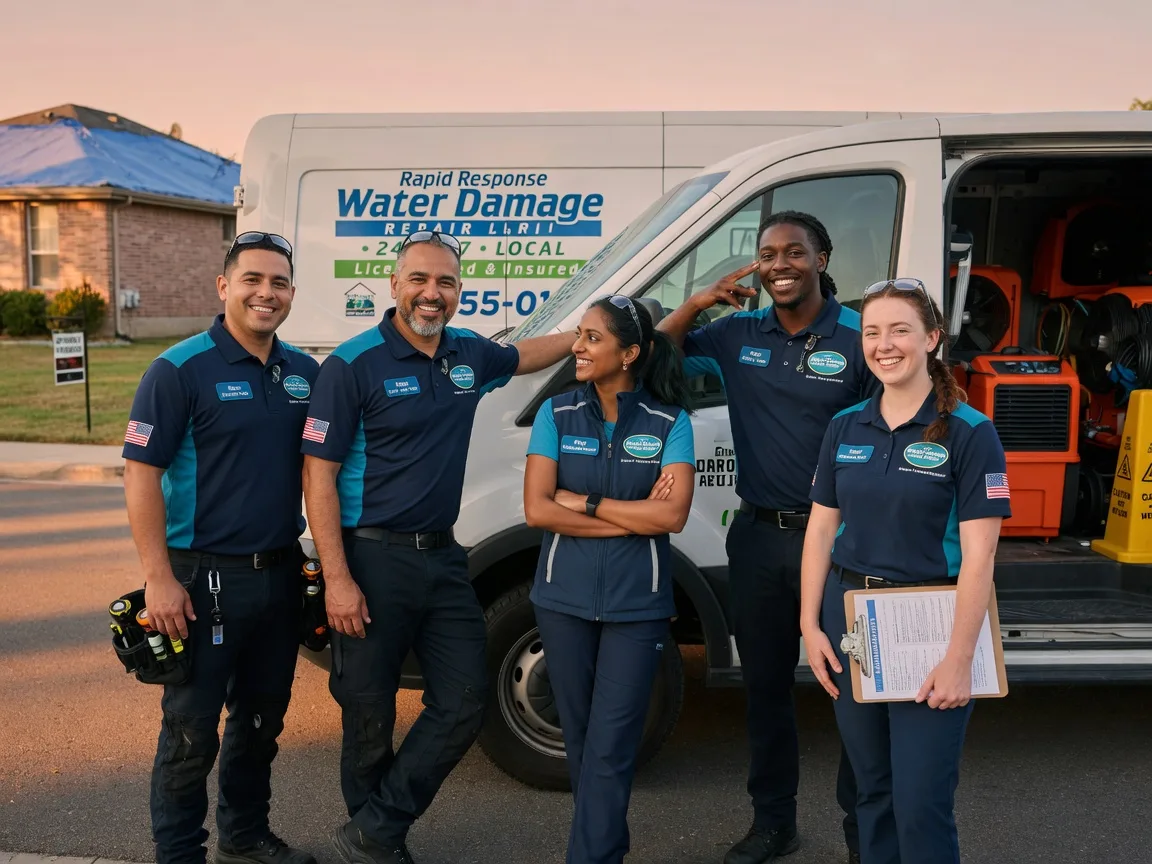 Water Damage Restoration company in Bertram, TX