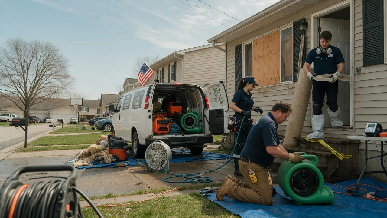 Water Damage Restoration in Bertram, TX near me